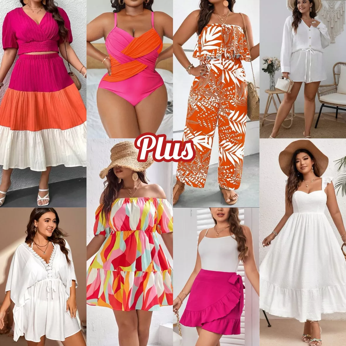 What should I wear for a plus size beach vacation?