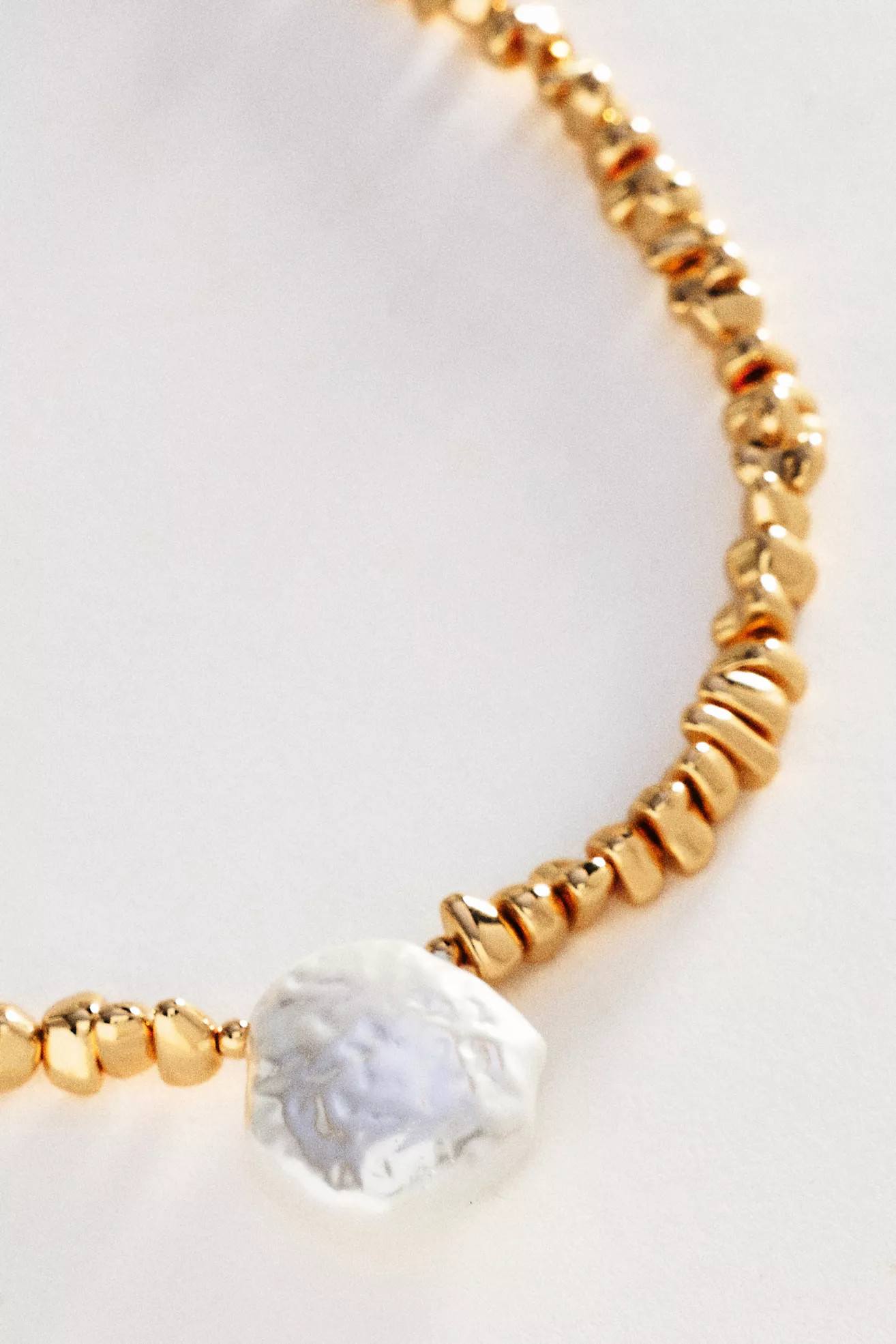Mixed Bead Pearl Necklace | Anthropologie (US)