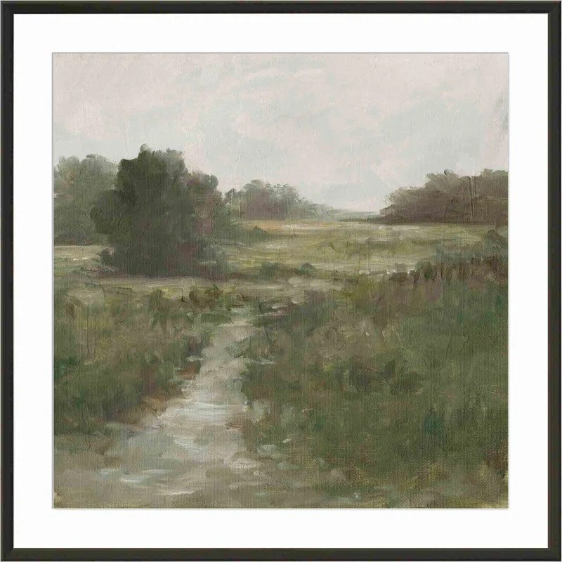 Tranquil Fen I by Ethan Harper - Picture Frame Painting Print | Wayfair North America
