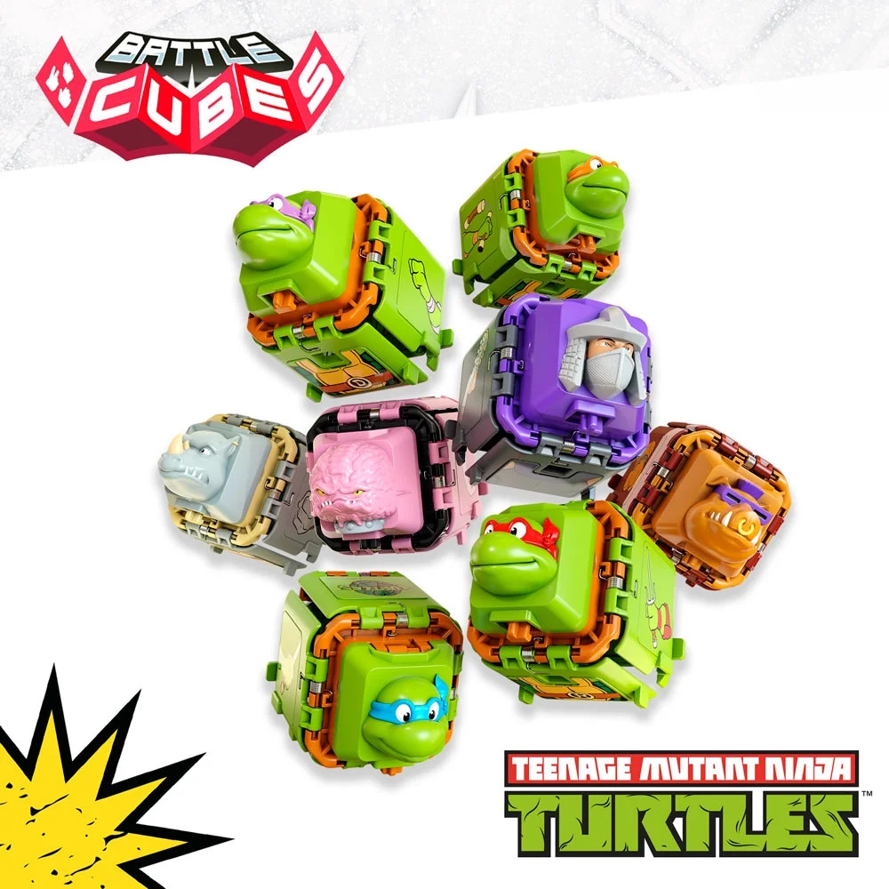 Battle Cubes - Teenage Mutant Ninja Turtles - Collectible Game - 2 PACK BUNDLE - Leonardo & Rapha... | Walmart (US)