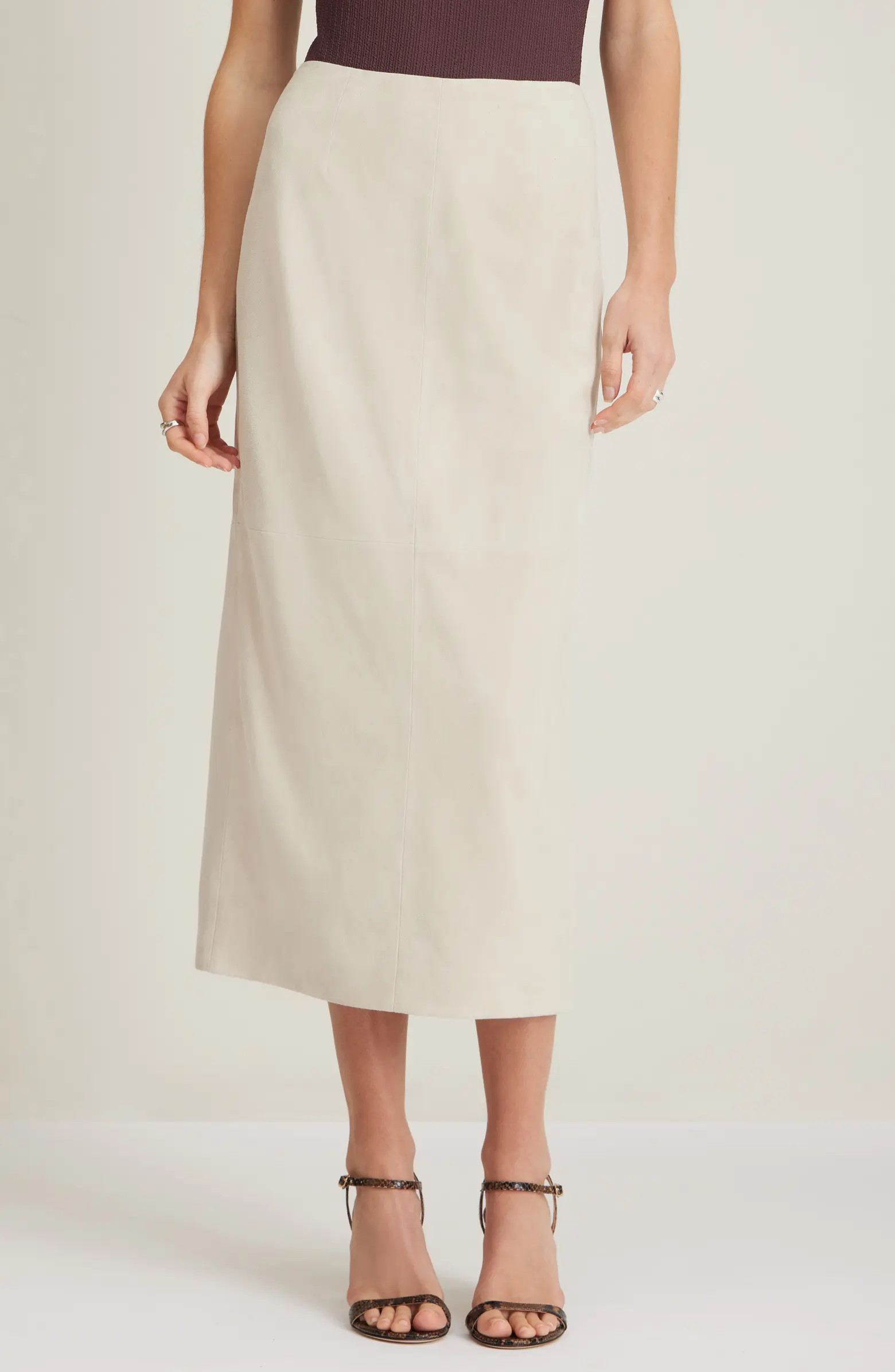 Suede Midi Skirt | Nordstrom
