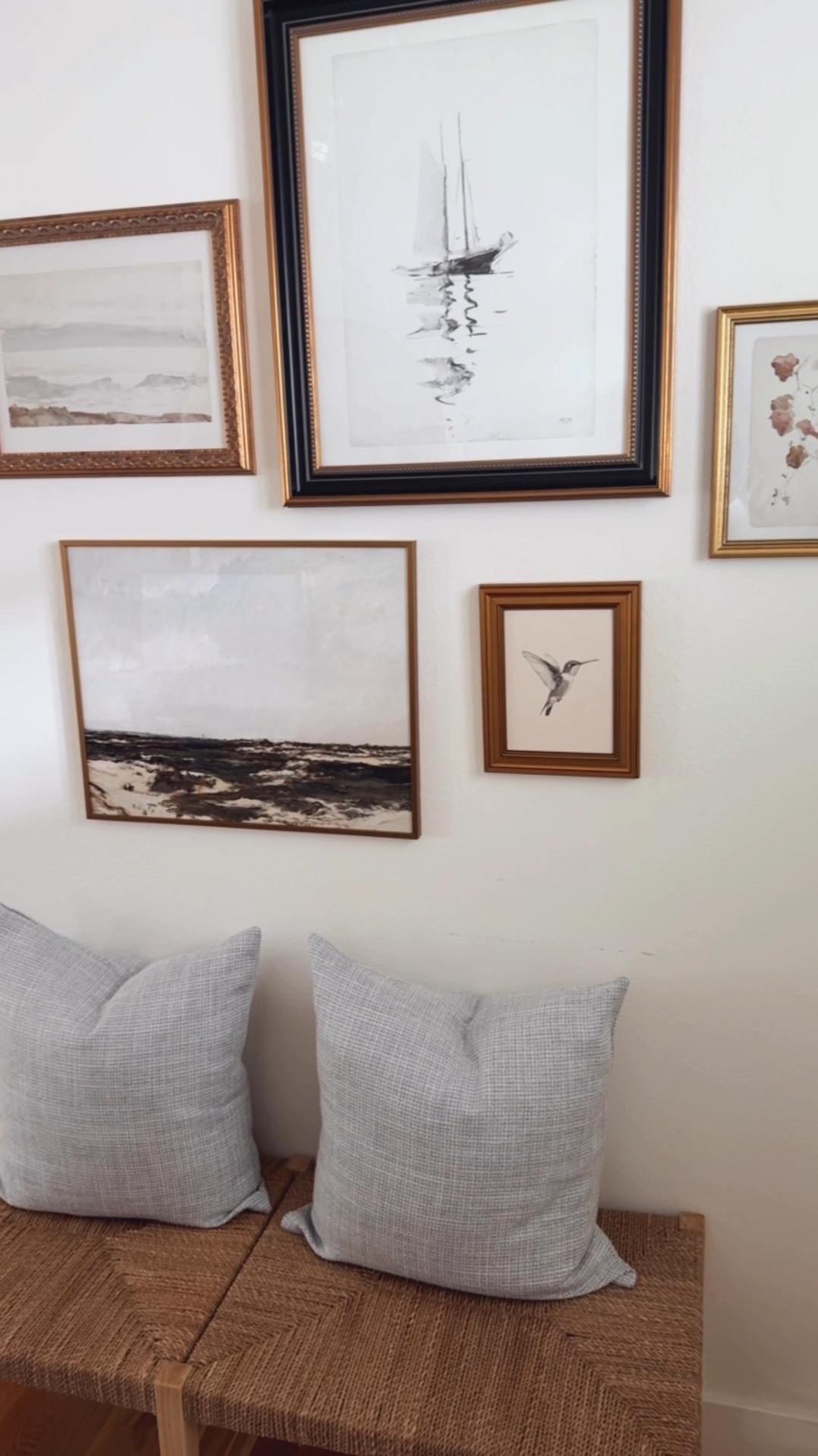 Gallery wall in my entryway 

#LTKFindsUnder50 #LTKHome #LTKSaleAlert