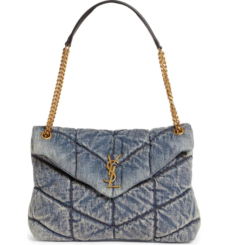 Medium Lou Quilted Denim Bag | Nordstrom