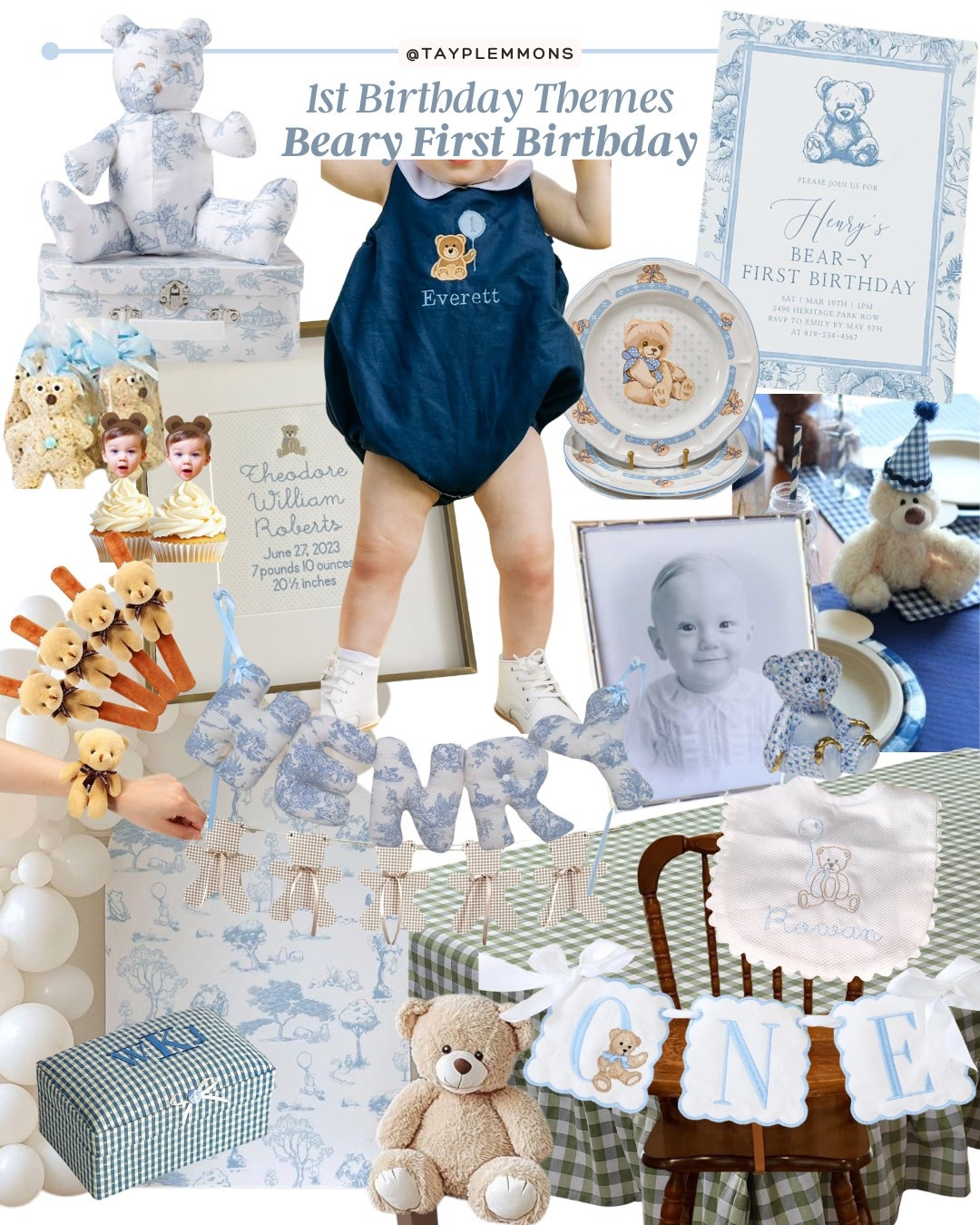 Baby boy beary first birthday party 🧸

#LTKKids #LTKBaby