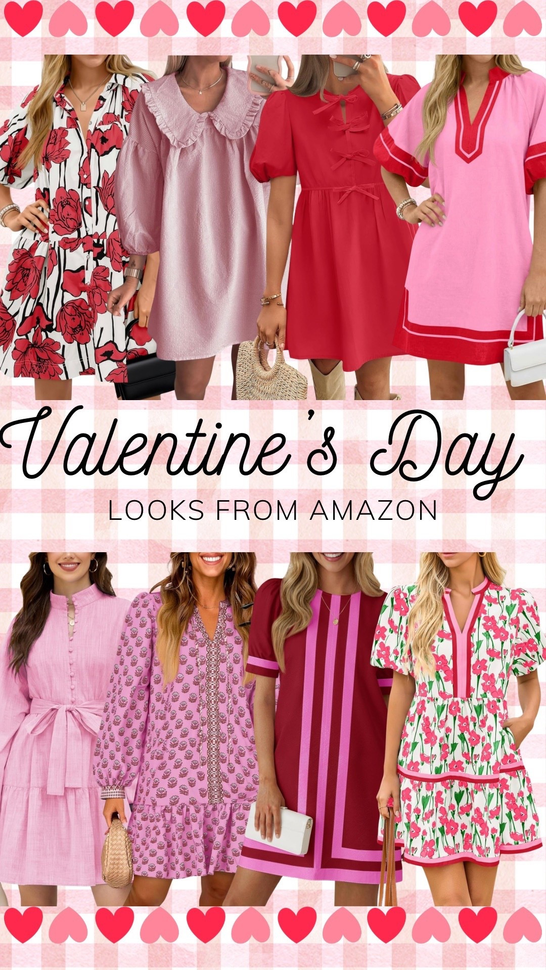 Valentine’s Day Looks from Amazon! 

#LTKgrwm #LTKootd #LTKValentine