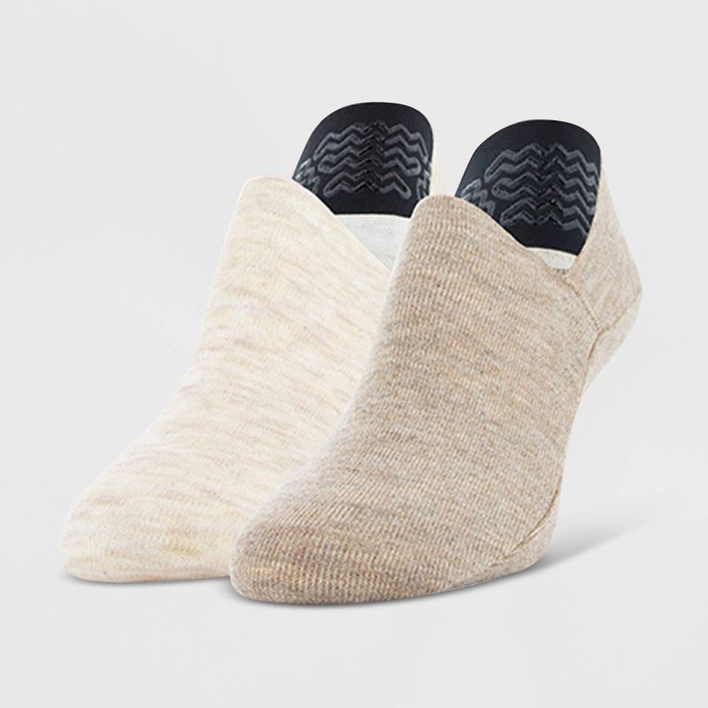 Peds Women's 2pk Cozy Slipper Liner Socks 5-10 | Target