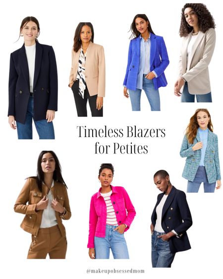 blazers for petites in classic and timeless styles. women’s blazers, women’s coats, jackets, workwear, tweed blazer, bright colored blazers, petite coat

Adding a blazer is the easiest way to elevate your casually clothing looks. Everyone loves a blazer with jeans. These are available in petite sizes as well as regular women’s sizing.

#competition



#LTKsalealert #LTKFind #LTKworkwear