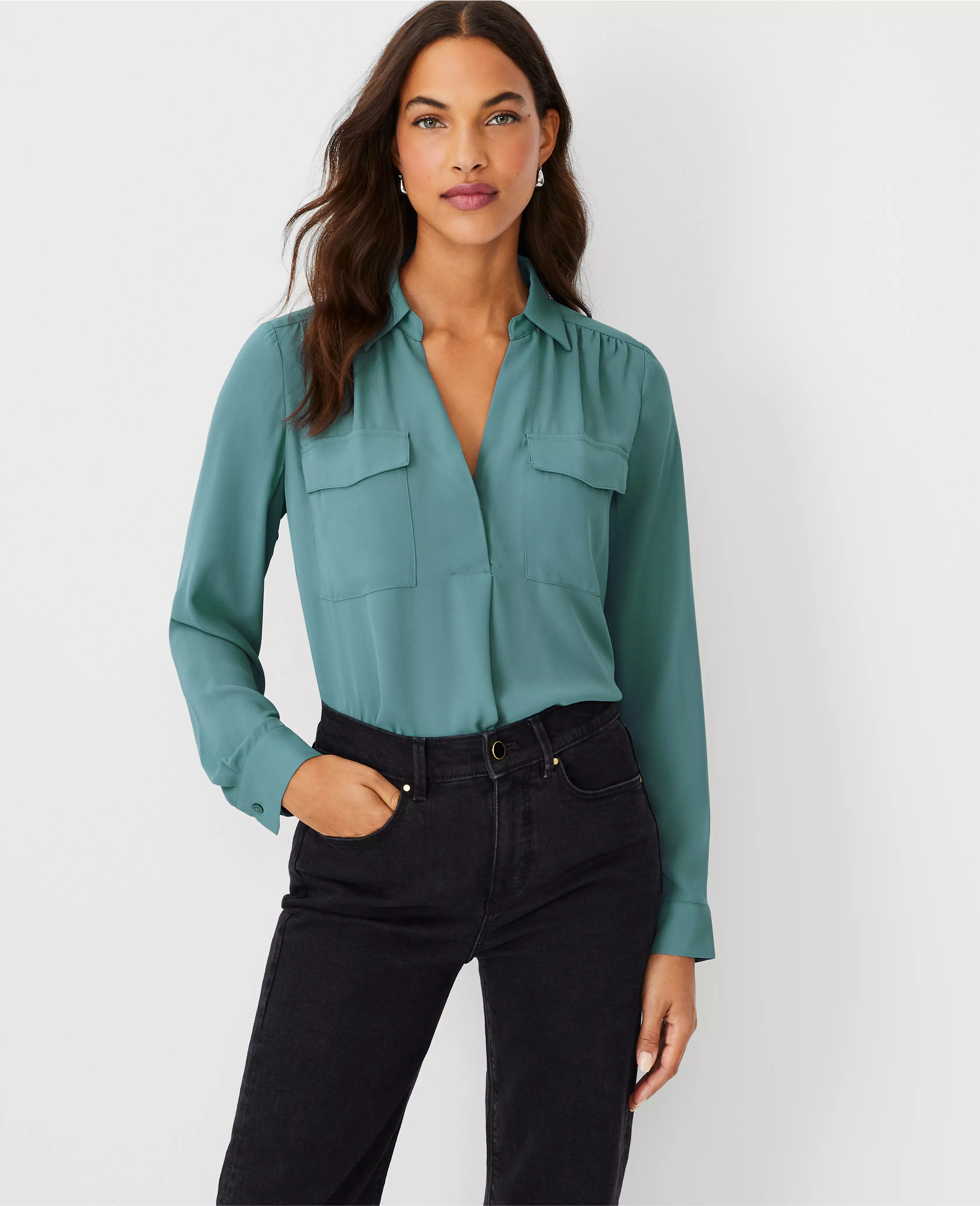 Tall Camp Shirt | Ann Taylor (US)