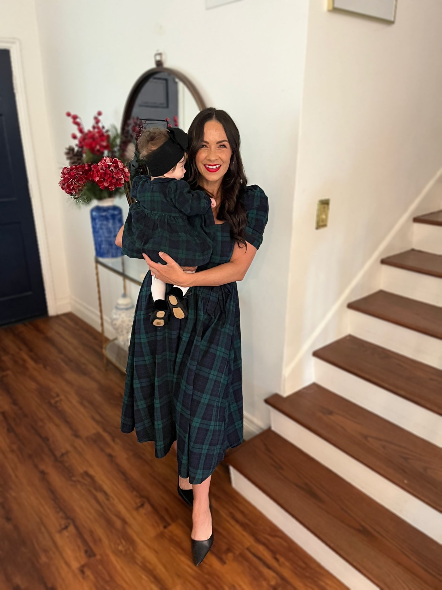 Loving this little mommy and me moment for the holidays. I linked this exact dress in stories and added a few similar styles to shop too. How do we feel about matching sets for the holidays?

#LTKmomlife #LTKHoliday #LTKBaby