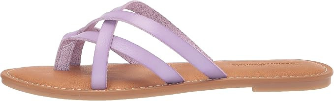 Amazon Essentials Women's Strappy Slide Flat Sandal | Amazon (US)