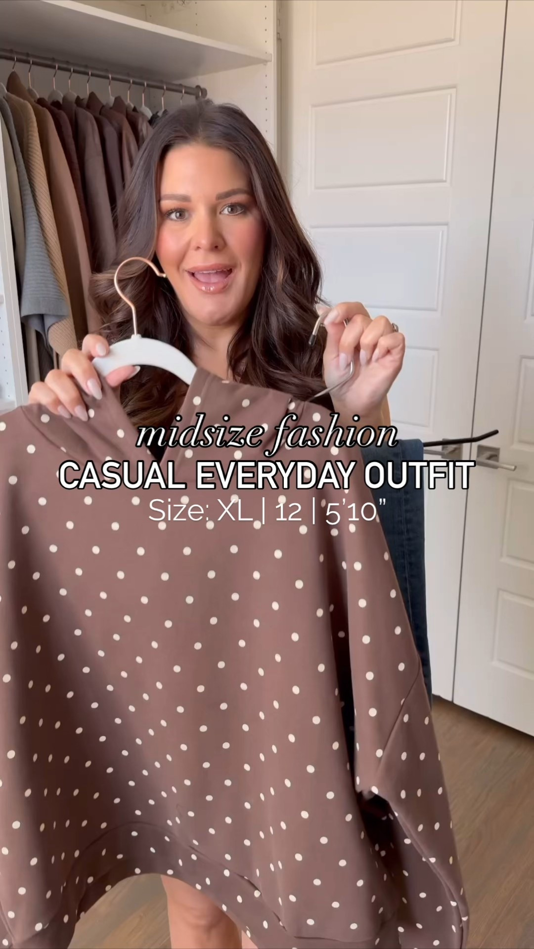 I cannot get over how cute this polka dot hoodie is! So cozy too and pairs perfect with the viral wedgie jeans I’ve been wearing non stop. 

Hoodie: XL
Jeans: 12

millennial fashion, mom style, leggings outfit, Amazon fashion, midsize style, midsize mom style, updating my wardrobe, trendy style, cozy style, school pickup outfit

#midsizefashion #midsizestyle #amazonfinds #amazonfashion #amazonmusthaves #stylereels #fashionreels #casualfashion

#LTKootd #LTKdayinmylife #LTKgrwm