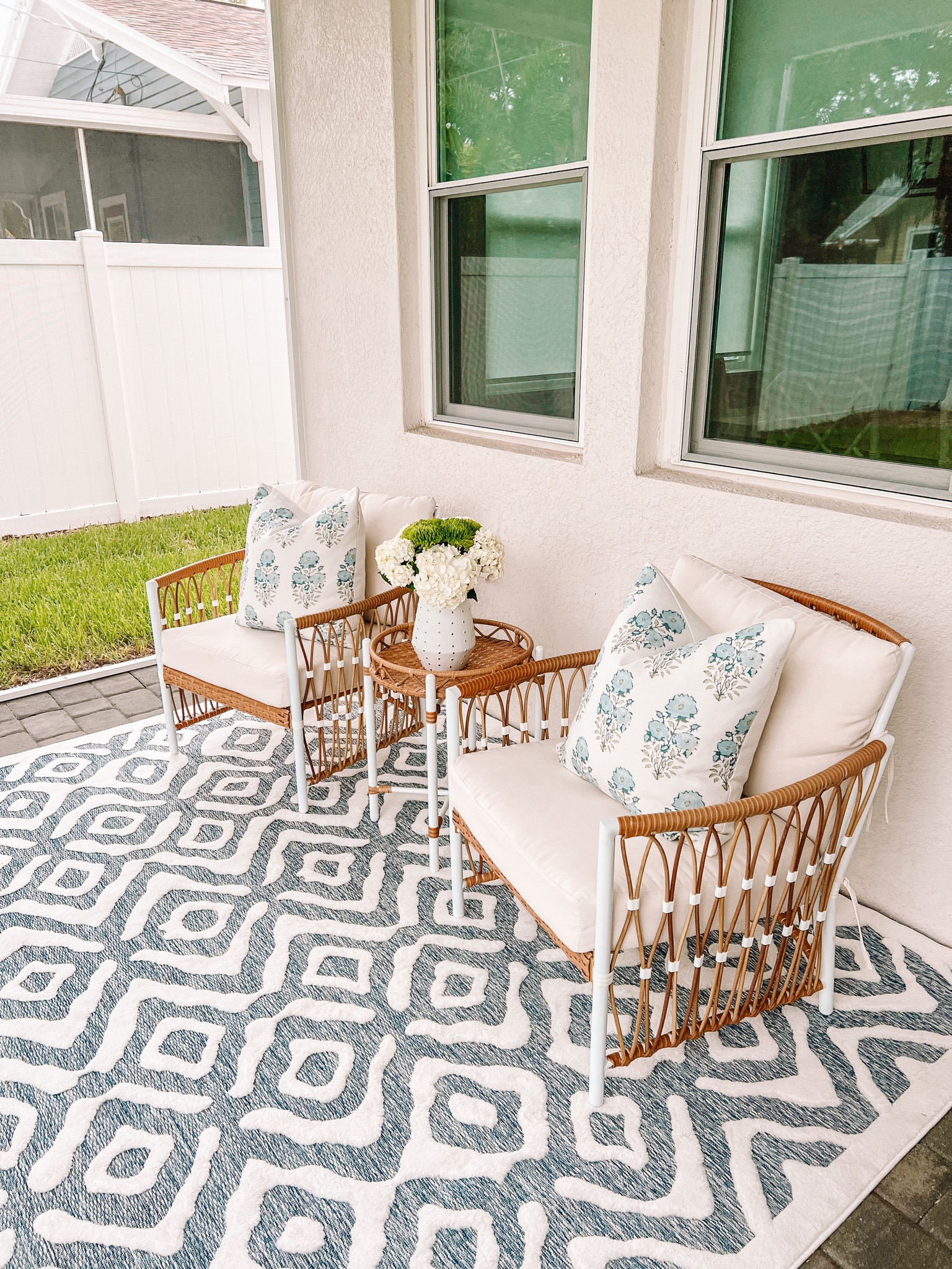Back Patio Update 🤍