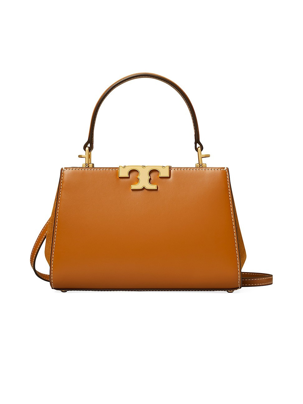 Women's Mini Eleanor Leather Top Handle Bag - Whiskey | Saks Fifth Avenue