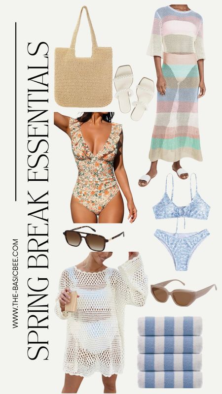 Spring break vacation looks ⛱️🏝️⛵️

Resort west, vacation outfit, vacation, bathing suit, Amazon finds, Amazon fashion 

#LTKswim #LTKsalealert #LTKfindsunder50