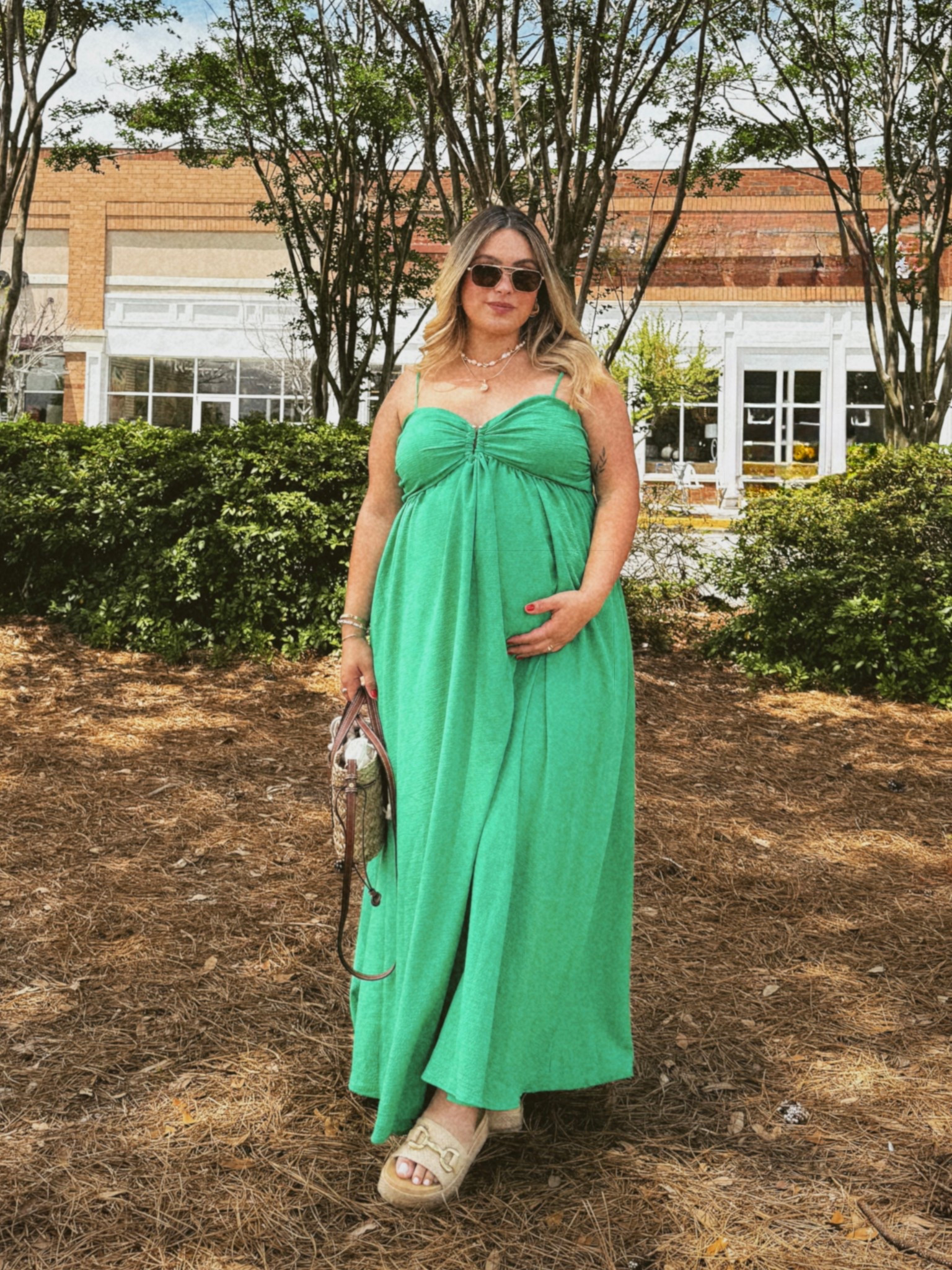 shein summer dress Sugarlips Blanca Jersey Draped Maxi Dress – Girl Intuitive main image 1