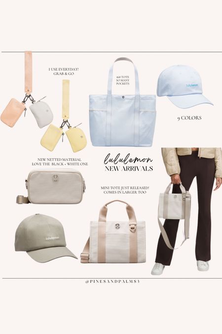 lululemon accessories, bag, hat, mini tote, travel bag

#LTKfitness #LTKfindsunder100 #LTKActive