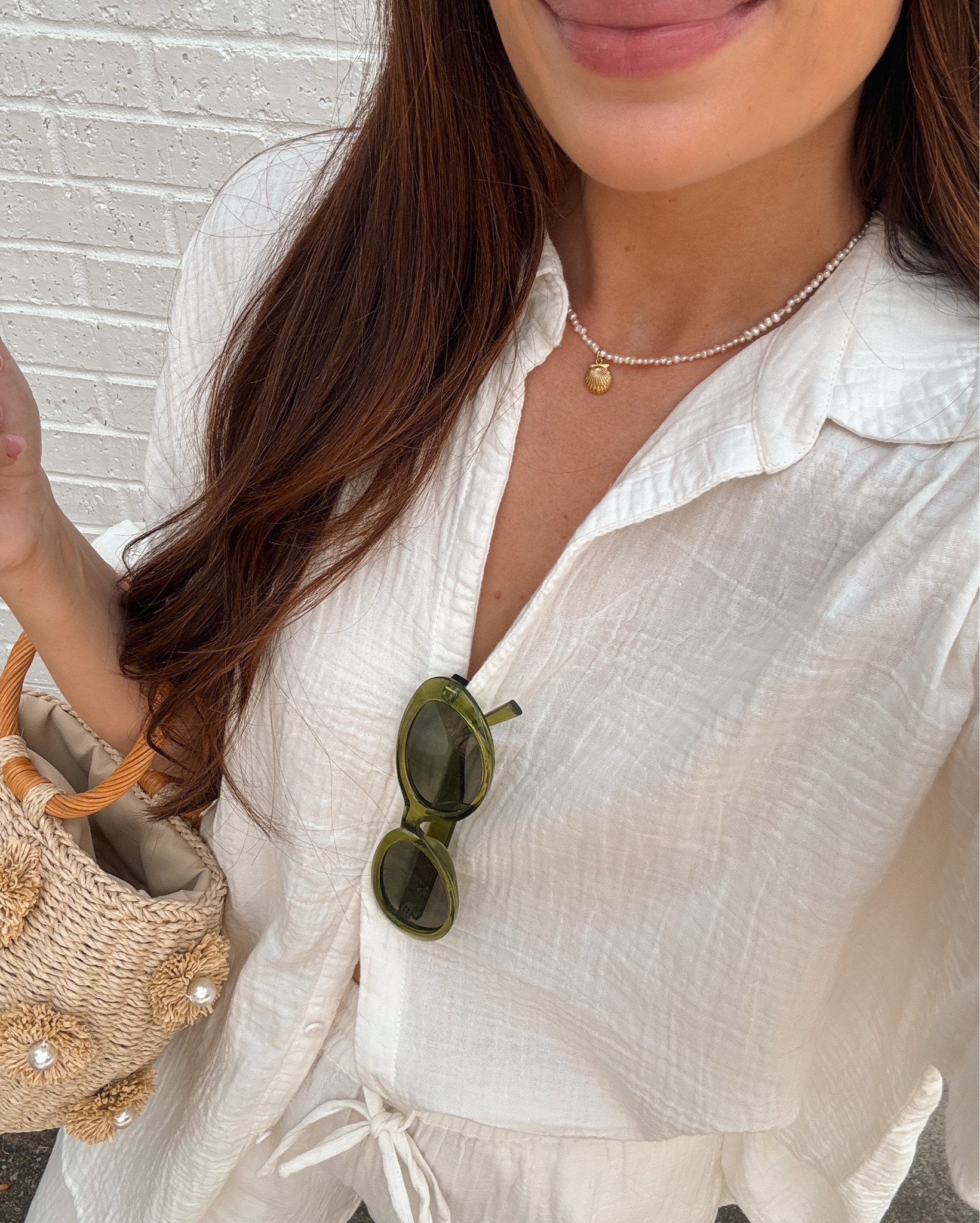 An everyday set that does it all 🤍

From slow mornings at home to being out and about with two little ones, this is exactly the kind of clothes I reach for consistently. Organic cotton makes such a difference in how it feels on the skin. It’s soft, lightweight, and something I feel good wearing, especially with my babies always close by! 

The button-front detail also makes it easy for breastfeeding on the go, without sacrificing style, which is something I’ve really come to value postpartum! 

Wearing size small in both top and bottom!

•••••

#organiccottonclothing #qualityclothing #wardrobestaples #howtowear #waystowear

#LTKootd #LTKmomlife #LTKTravel