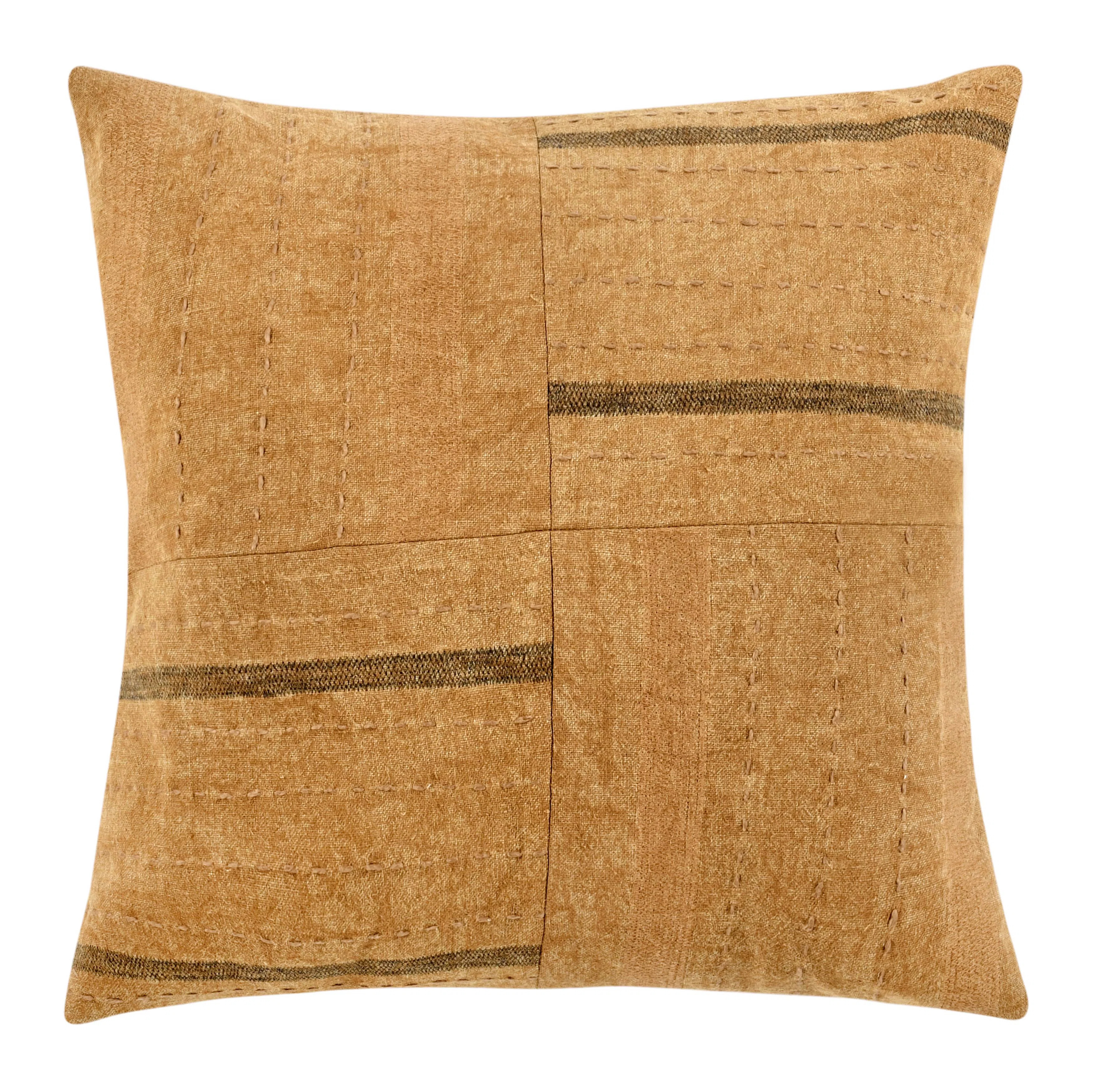 Origin Linen Square Pillow Cover & Insert | Perigold