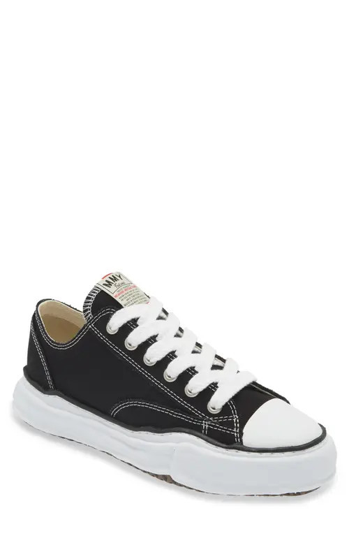 Maison MIHARA YASUHIRO Peterson Sneaker in Black at Nordstrom, Size 9Us | Nordstrom