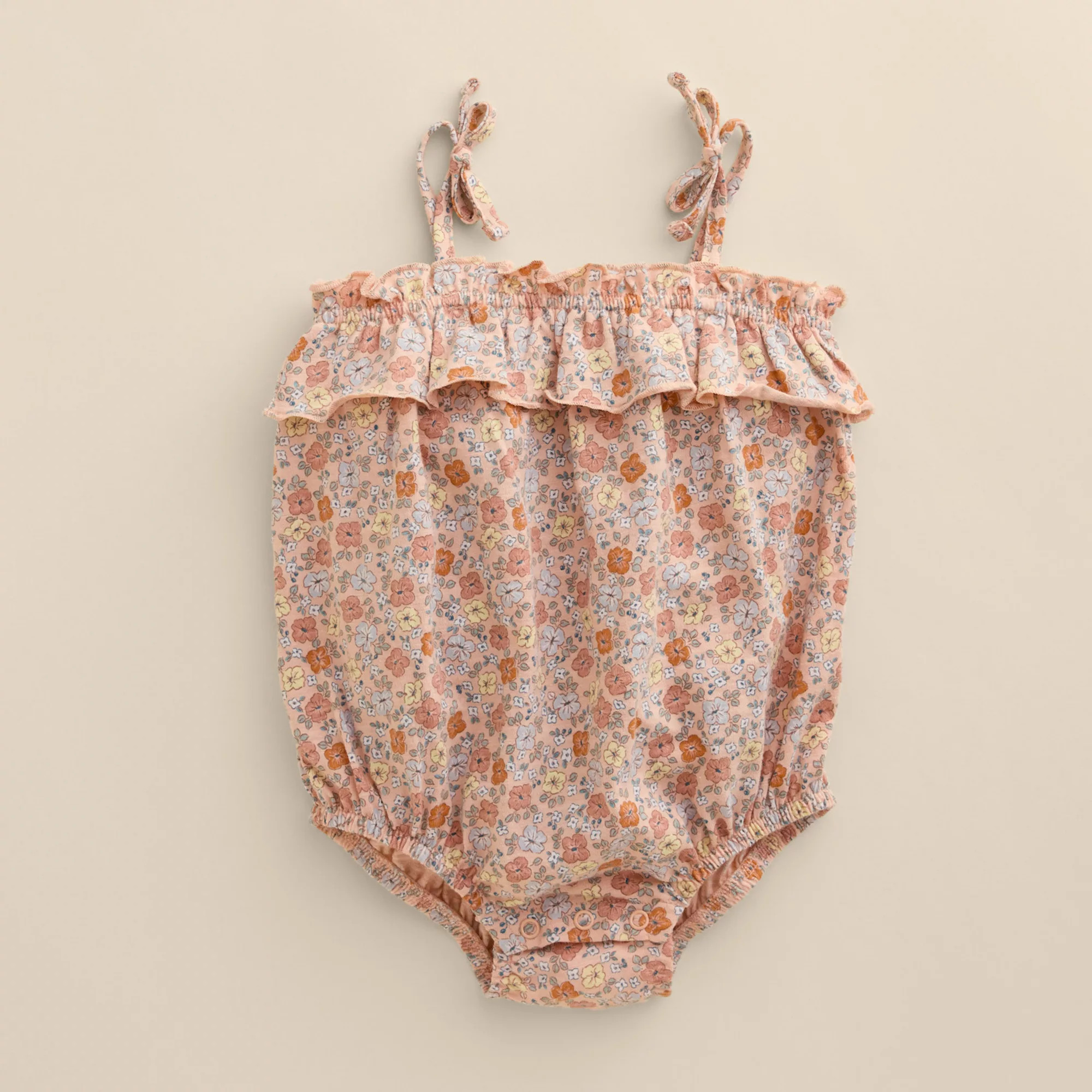 Baby Girl Little Co. by Lauren Conrad Ruffle Bubble Bodysuit | Kohl's