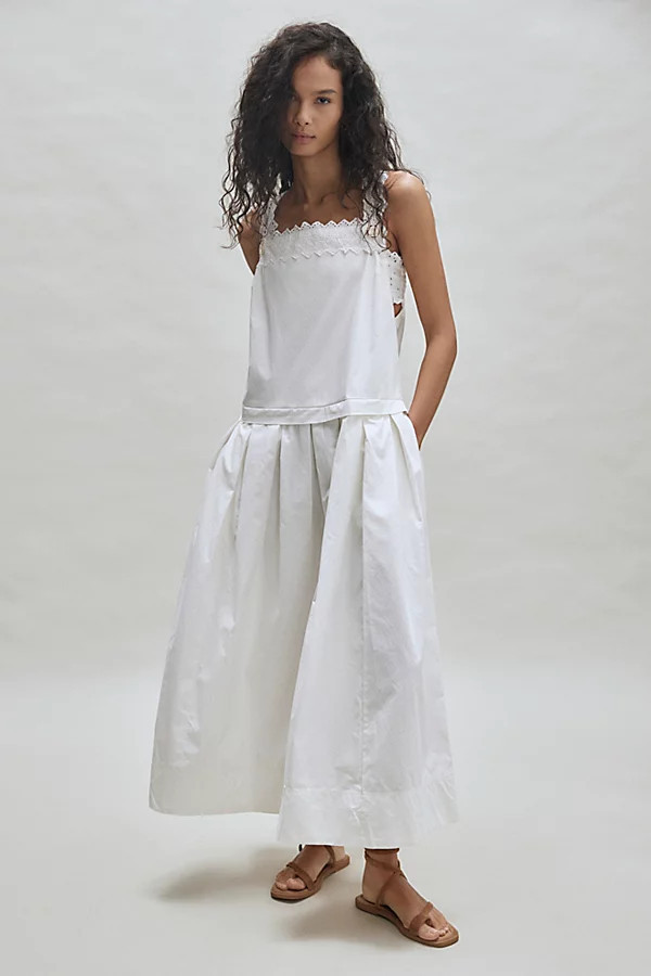 Making Mends Apron Midi Dress | Free People (Global - UK&FR Excluded)
