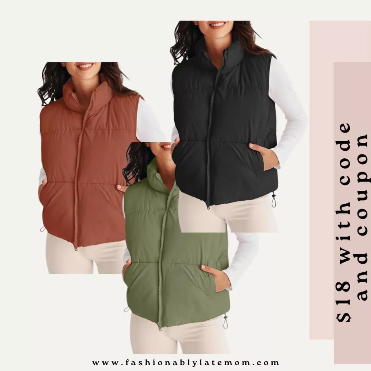 Women's Down Vest curated on LTK
