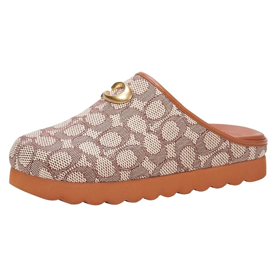 Coach Women's Hadley Signature Jacquard Slipper | Amazon (US)