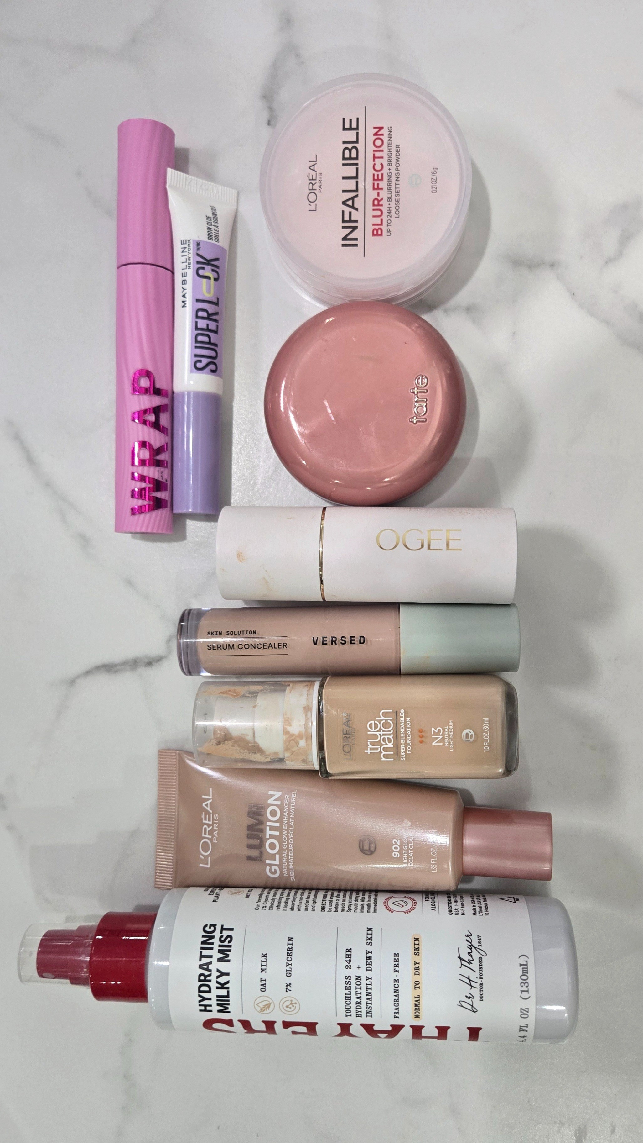 GRWM, today's makeup lineup as an over 50 woman


