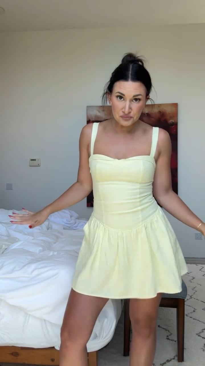 Wearing a small, love the way this dress fits! Plus the shorts underneath are 🤌🏽  

#LTKU #LTKStyleTip #LTKSeasonal