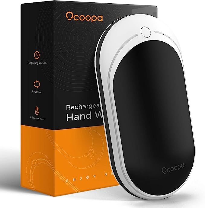 OCOOPA Hand Warmers Portable, 1-Pack 5200mAh Rechargeable Hand Warmer, Electric, Quick Heating, G... | Amazon (US)