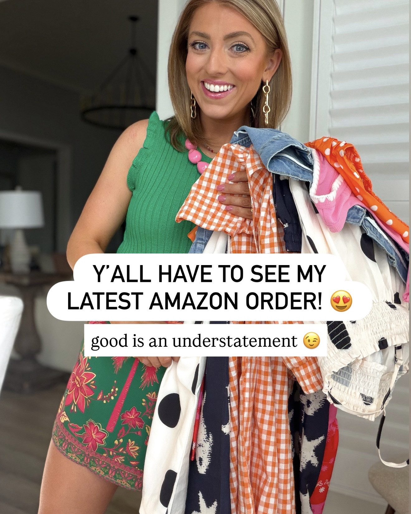 Y’ALL… this Amazon order might be my favorite one yet! 😍📦

If you’ve been looking for affordable Amazon fashion, summer vacation outfits, and boutique-inspired styles without the boutique price tag, this haul is FULL of winners! From breezy matching sets and colorful dresses to the cutest fish bag, comfy sandals, statement jewelry, and easy everyday pieces, every outfit is perfect for summer.

You’ll find:
✨ Amazon matching sets
✨ Beach vacation dresses
✨ Wide-leg pants & effortless everyday outfits
✨ Trendy summer sandals
✨ Statement necklaces & accessories
✨ The cutest woven fish bag that steals the show 🐟

Everything is comfortable, easy to mix and match, and perfect for vacations, brunch, beach days, date nights, or simply looking cute while staying cool. I truly don’t think there was a miss in this entire order! 🤩

Which look are you adding to your cart first? Drop the number below! ⬇️

#AmazonFashion #AmazonHaul #AmazonFinds #SummerStyle #SummerFashion #VacationOutfits #BeachVacationStyle #MatchingSet #AmazonStyle #AffordableFashion #ResortWear #OOTD #VacationWardrobe #AmazonDeals #EverydayStyle #FashionFinds #SummerOutfits #AmazonMustHaves #ResortStyle #LTKStyle

#LTKootd #LTKPetite #LTKSaleAlert
