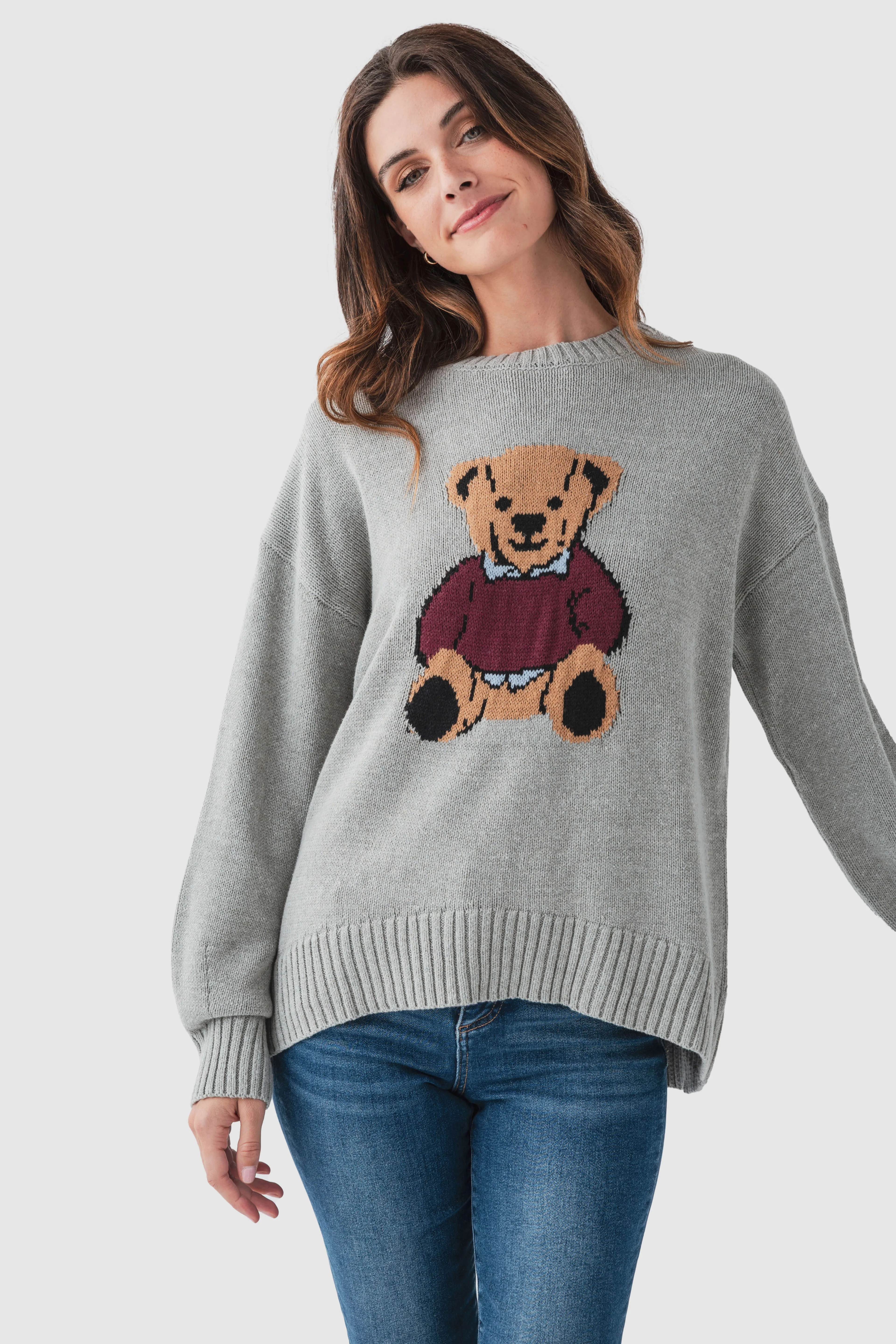 Wishlist Teddy Bear Sweater | Social Threads