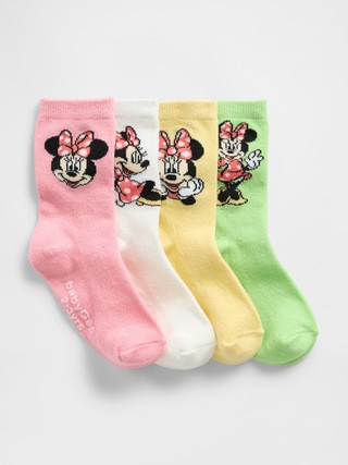 Gap × Disney Baby & Toddler Crew Socks (4-Pack) | Gap (US)