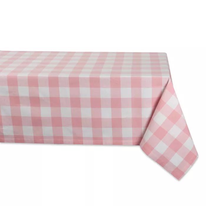 Buffalo Check Tablecloth Pink - Design Imports | Target