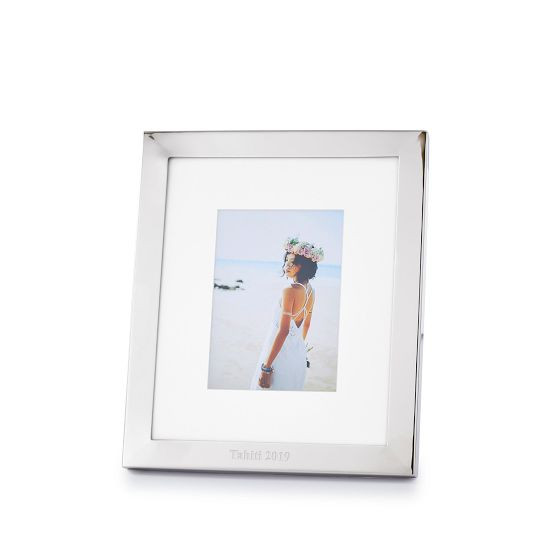 Classic Silver Photo Frame | Mark and Graham