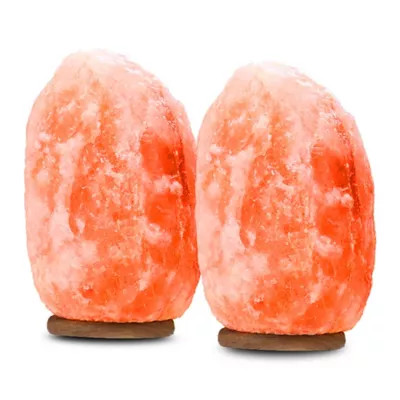 Himalayan Glow® Extra Large Salt Lamps (Set of 2) | Bed Bath & Beyond