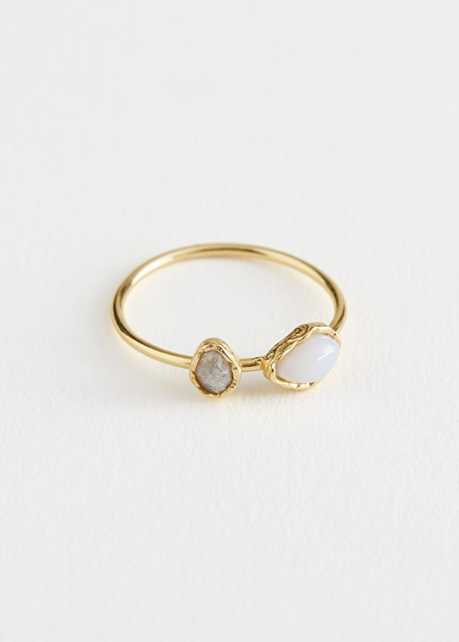 Duo Stone Pendant Ring | & Other Stories (EU + UK)