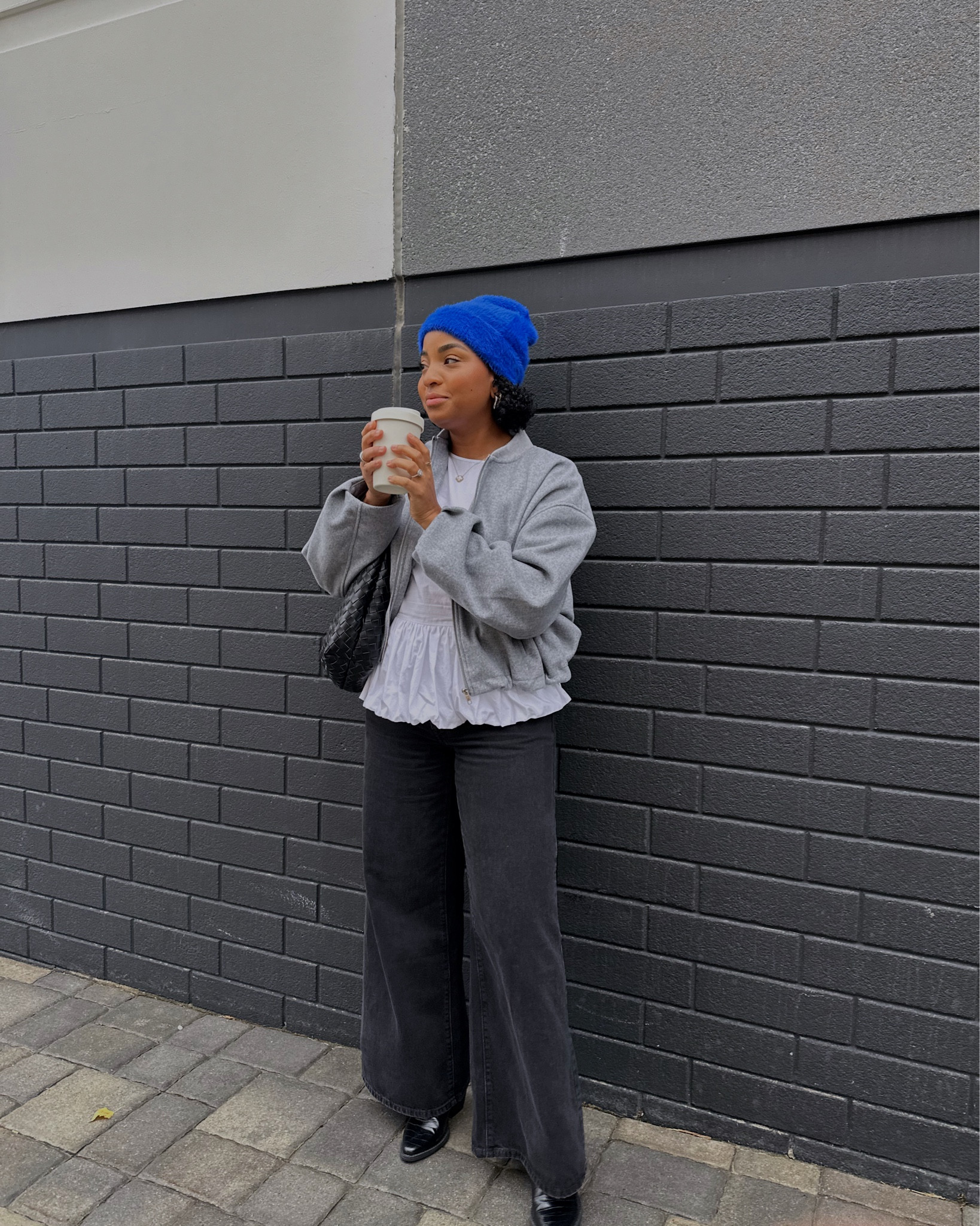 Neutral layers + mixed textures with a pop of color are my go to when I don’t know what to wear. This blue hat has been my go-to this winter. 

#LTKStyleTip #LTKSeasonal #LTKItBag