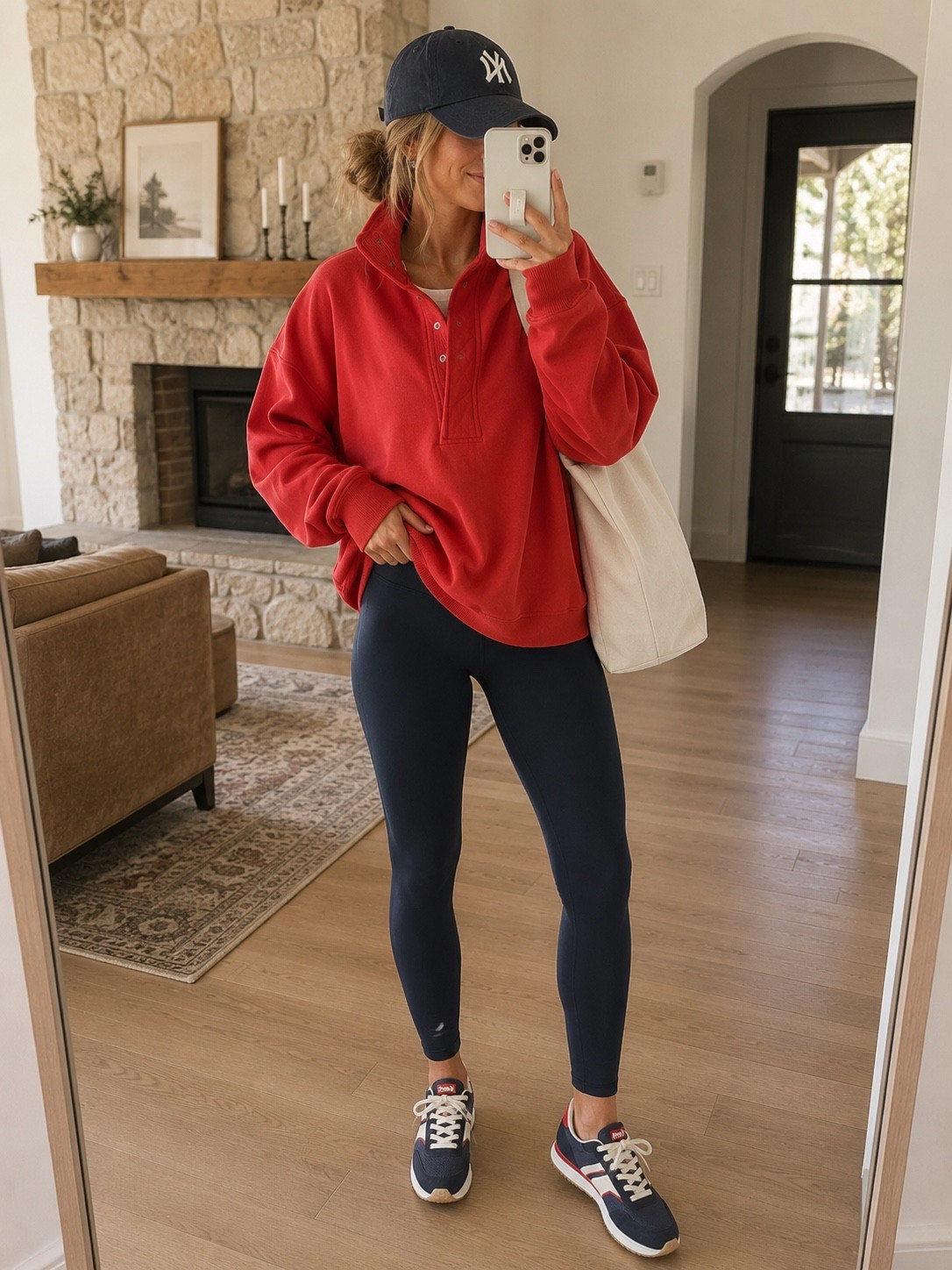 This is my kind of everyday outfit. ❤️

An oversized sweatshirt, buttery-soft leggings, a classic Yankees cap, and comfy sneakers… easy, comfortable, and perfect for running errands, grabbing coffee, or just staying cozy.

Everything is linked in my LTK!

#LTKStyle #LTKActive #AmazonFashion #EverydayStyle #CasualOutfit #ComfyStyle #Athleisure #WeekendLook #OOTD #LTKFinds

#LTKgrwm #LTKdayinmylife