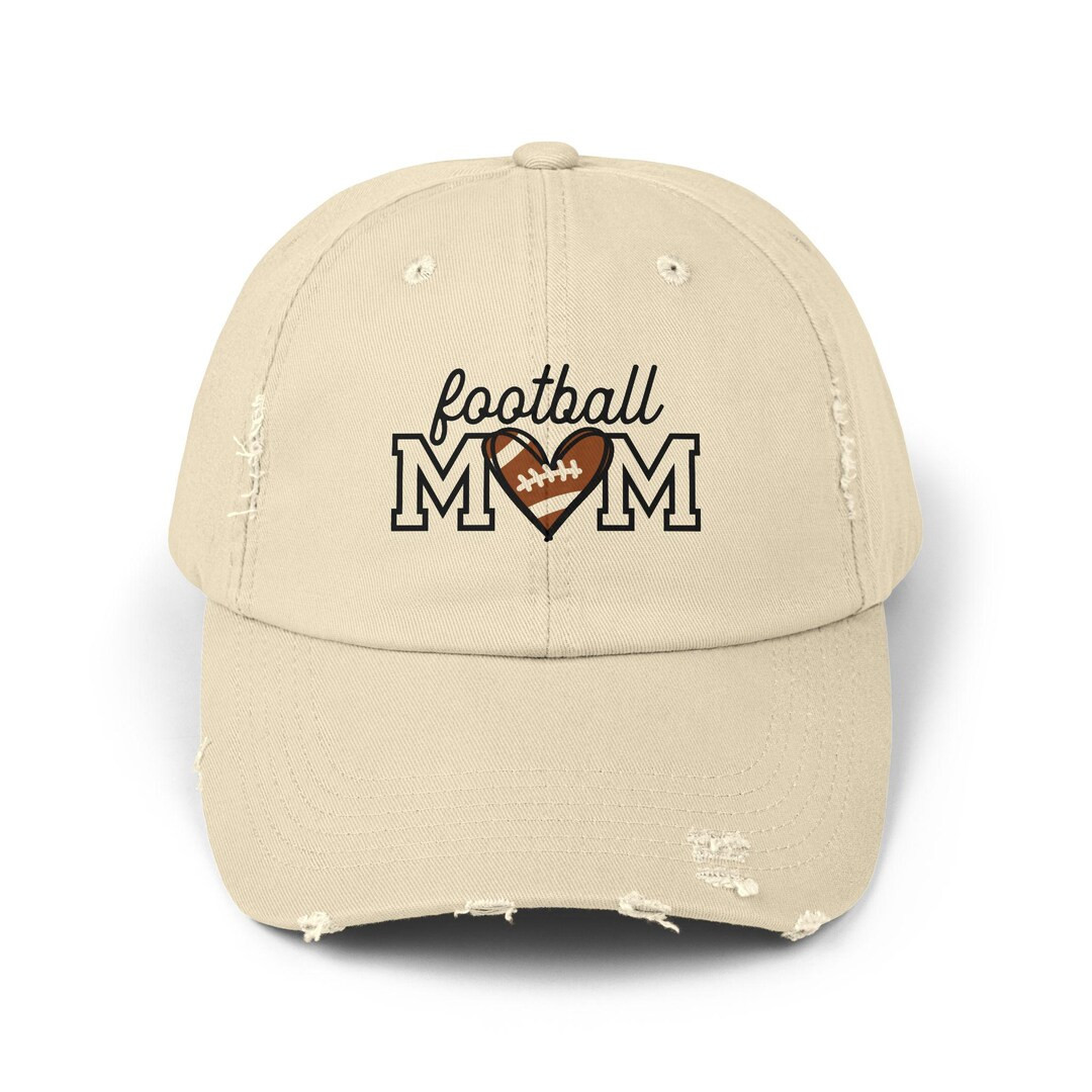 Football Mom Distressed Baseball Cap-gifts for Her, Baseball Fan, Sports Mom Outfit - Etsy | Etsy (US)
