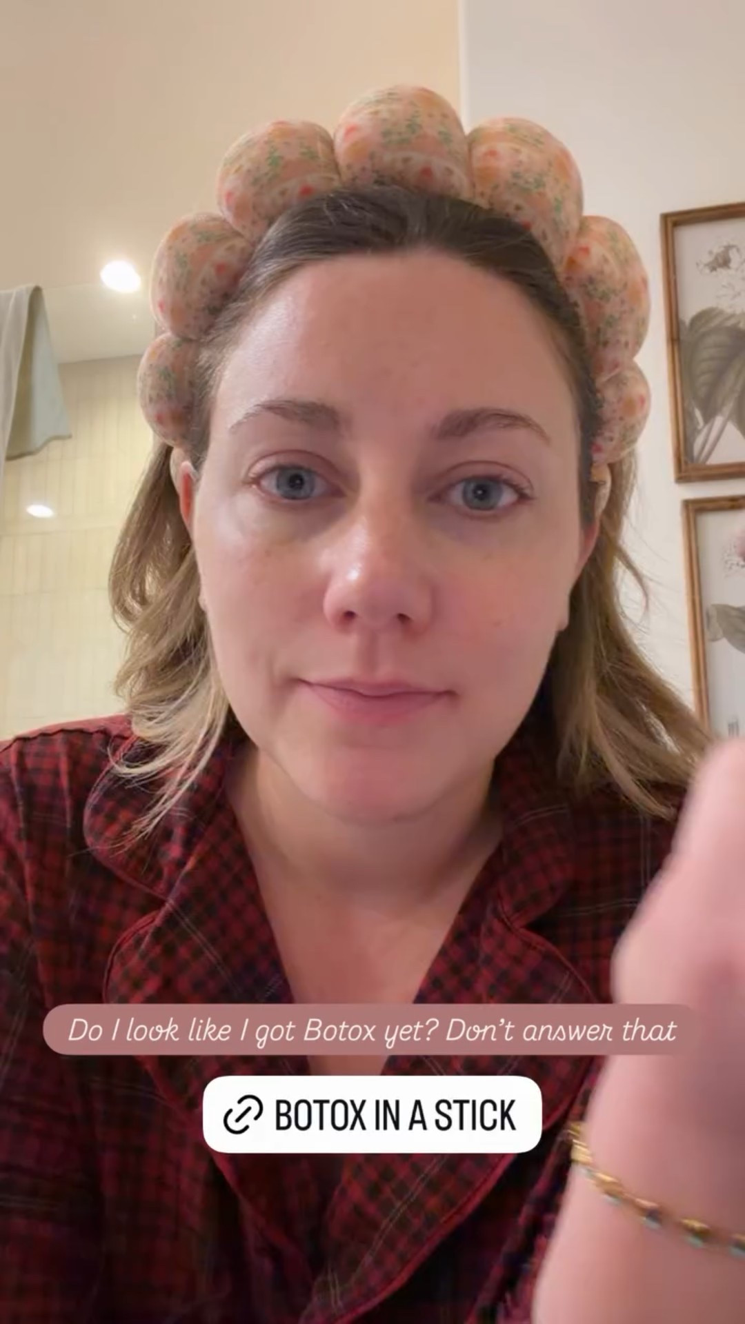 Do I look like I got Botox yet? Don’t answer that
Botox in a stick! 

THEBLOOMINGNEST Amazon skincare 

#LTKmorningroutine #LTKselfcare #LTKmomlife