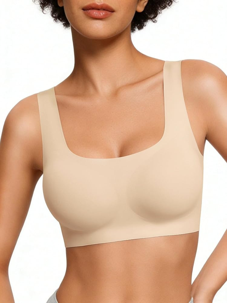 Avidlove Women's Comfy Pullover Wireless Bra Seamless Bralettes No Underwire T Shirt Wirefree Wid... | Amazon (US)
