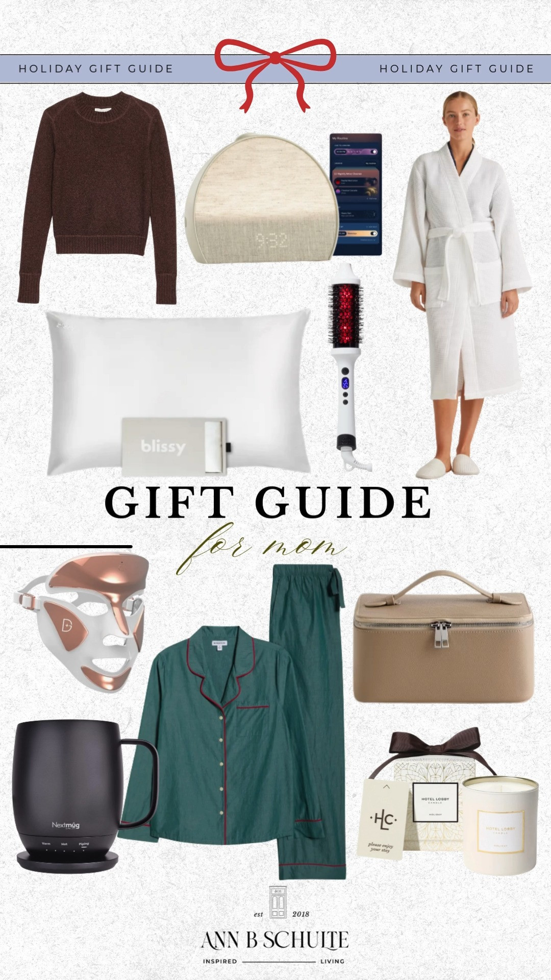 For the woman who does it all, these heartfelt finds bring comfort, charm, and a little sparkle to her season. Because moms deserve every bit of magic! 🎁💖🎄 #HolidayGiftGuide #GiftsForMom #LTKHoliday #HolidayInspo #GiftIdeas #FestiveFavorites #HolidayShopping #SeasonOfJoy #CozyChic #HolidayMagic 

 #LTKGiftGuide #LTKHoliday #LTKSeasonal