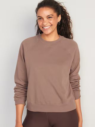 Vintage Garment-Dyed Crew-Neck Sweatshirt for Women | Old Navy (US)