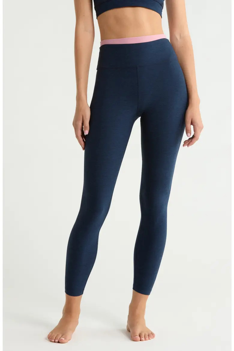 Space Dye High Waist Midi Leggings (Women) | Nordstrom | Nordstrom