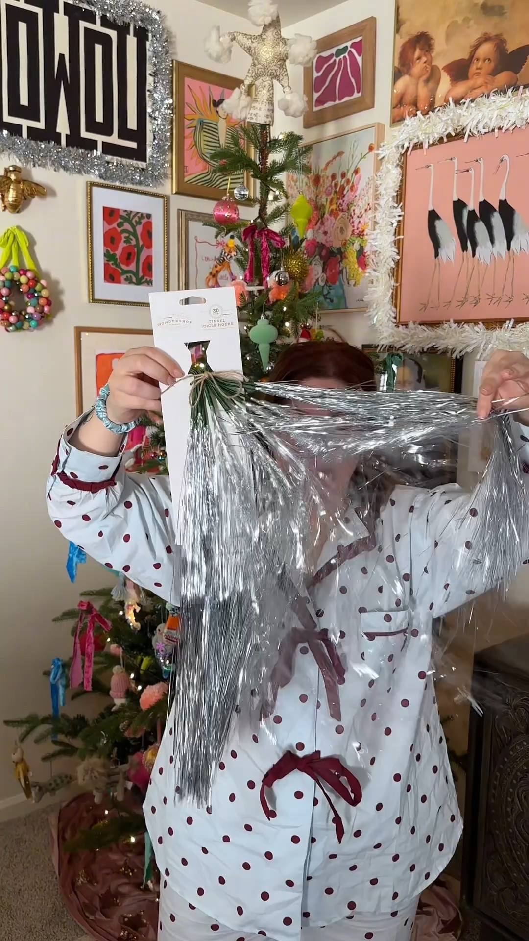 Wearing a size 10 in #damsonmadder polka dot pajamas

 #target #polkadot #christmas #eclecticdecor 

#LTKHome #LTKSeasonal #LTKHoliday