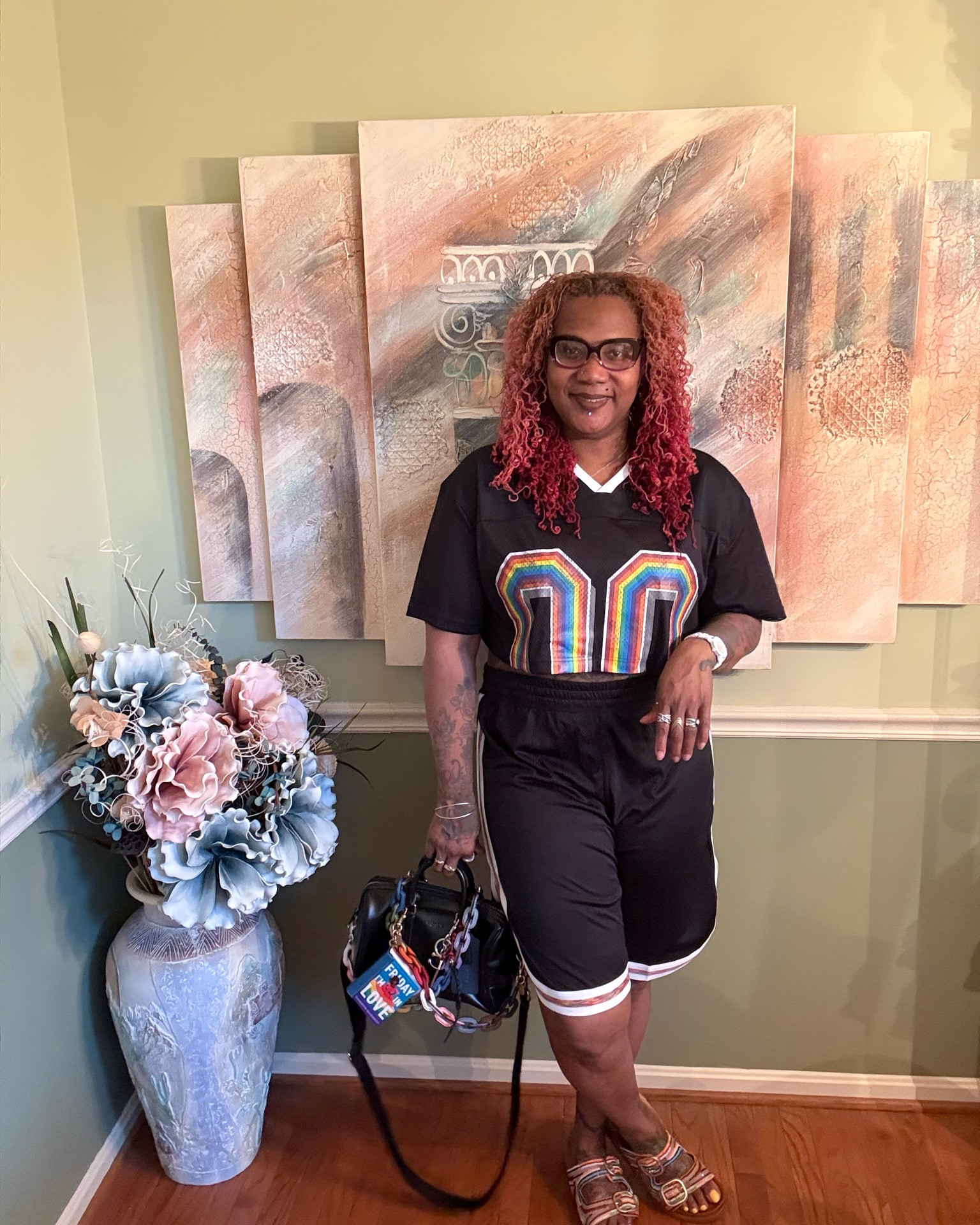 A little color, a lot of confidence, and all the good vibes. 🌈💕

#LTKgrwm #LTKootd #LTKdayinmylife