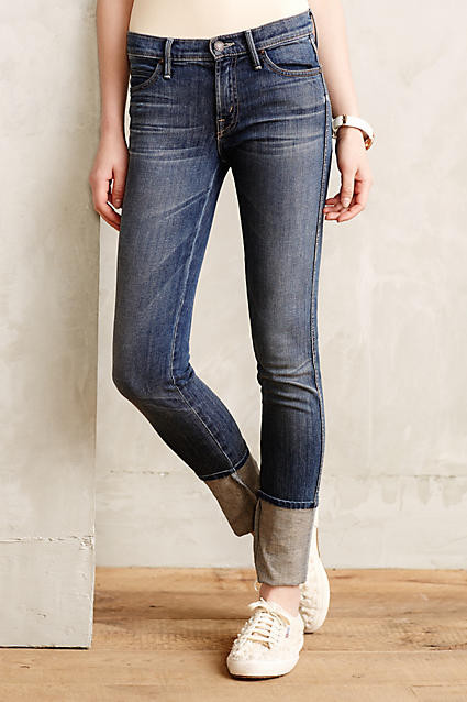 Mother Ponyboy Cuffed Jeans | Anthropologie (US)
