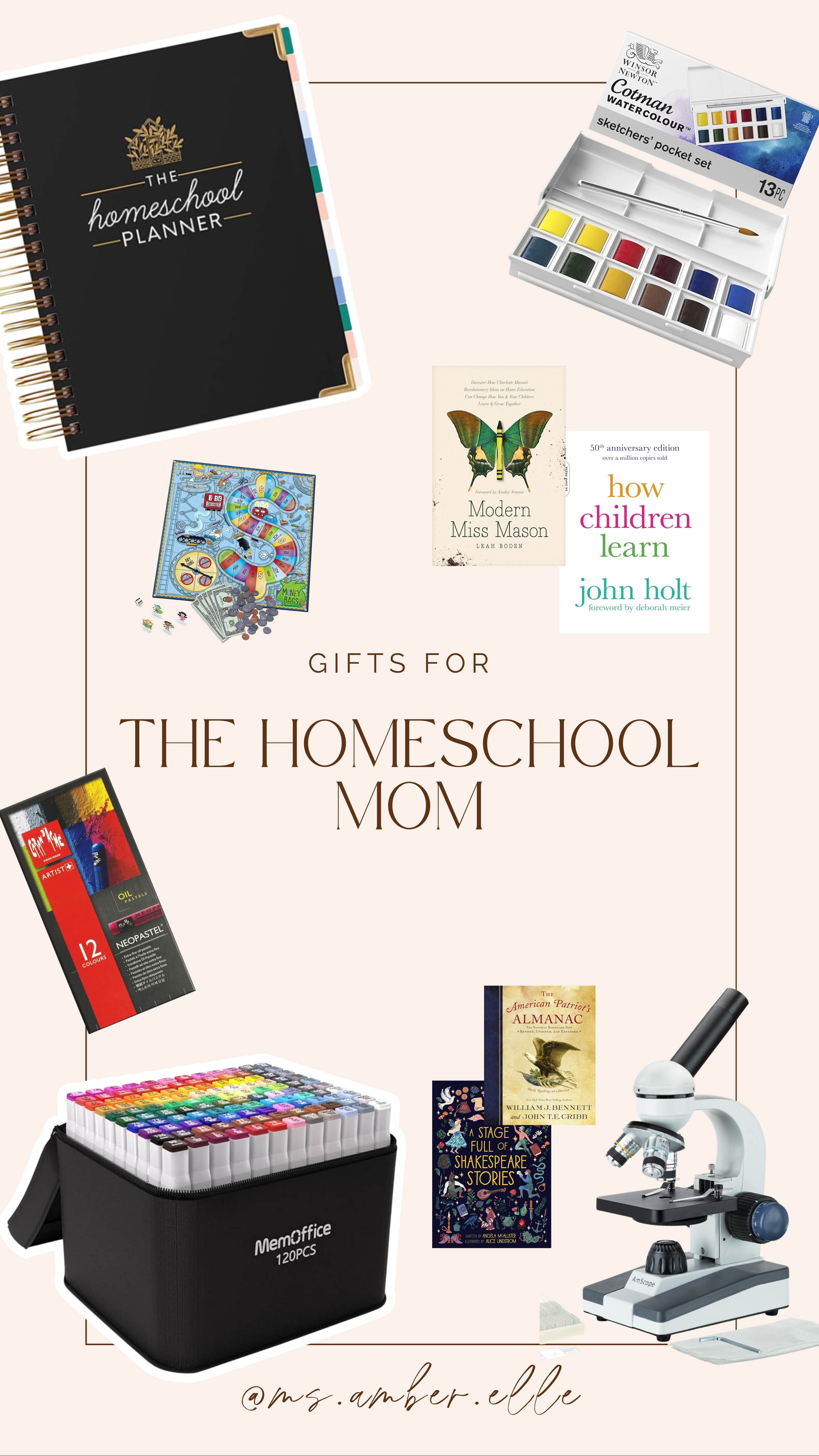 Gifts for the homeschool mom– from planning to curriculum and supplies. 

 #LTKGiftGuide #LTKKids #LTKFamily