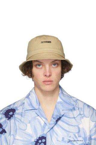 Beige 'Le Bob Gadjo' Bucket Hat | SSENSE 